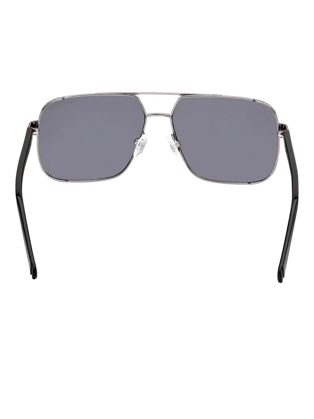 GUESS EYEWEAR Zonnebril met rechthoekig montuur Zwart