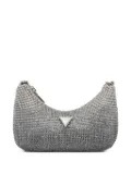 GUESS USA rhinestone-embellished shoulder bag - Silver