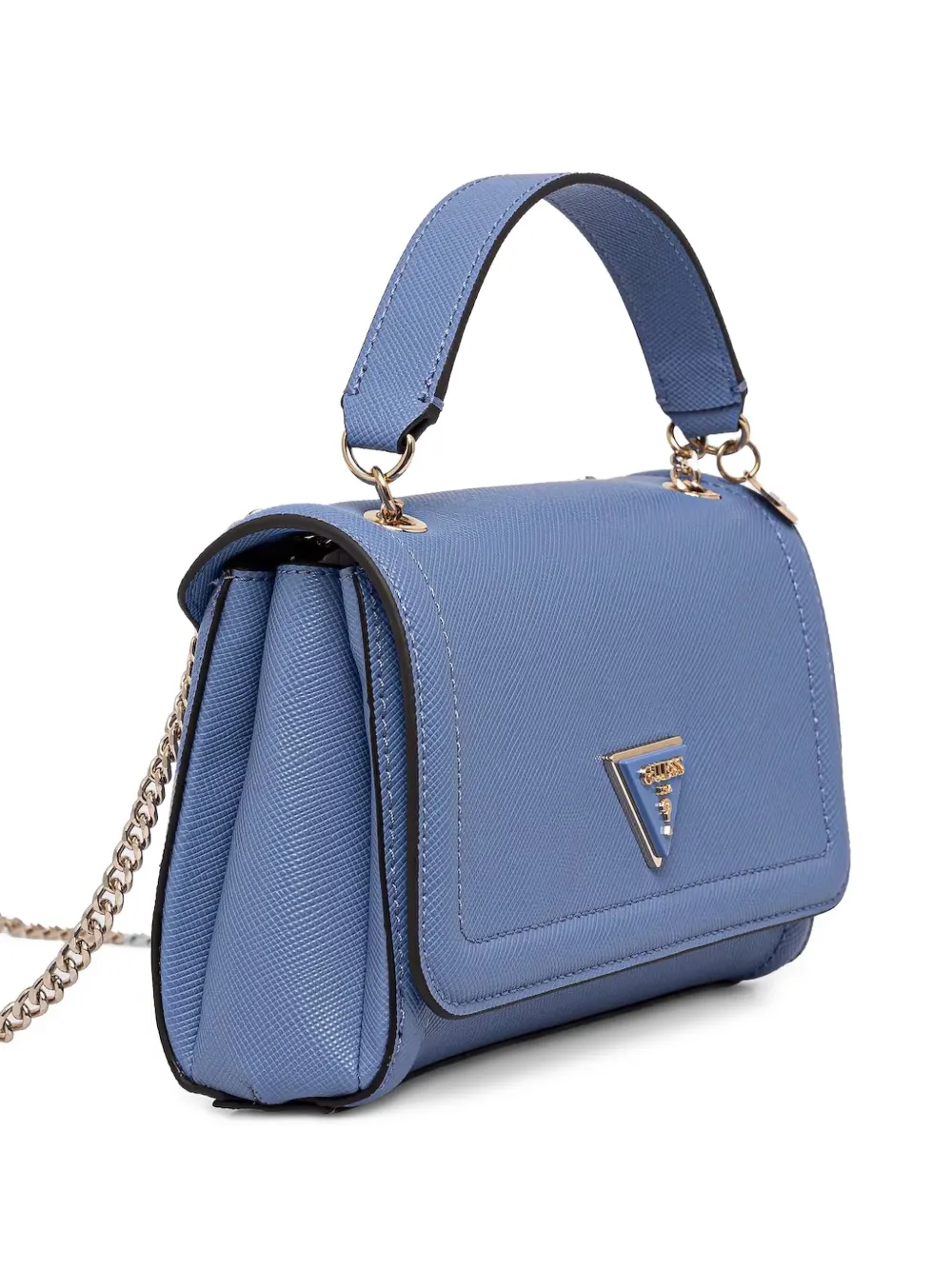 GUESS USA logo-plaque shoulder bag - Blauw