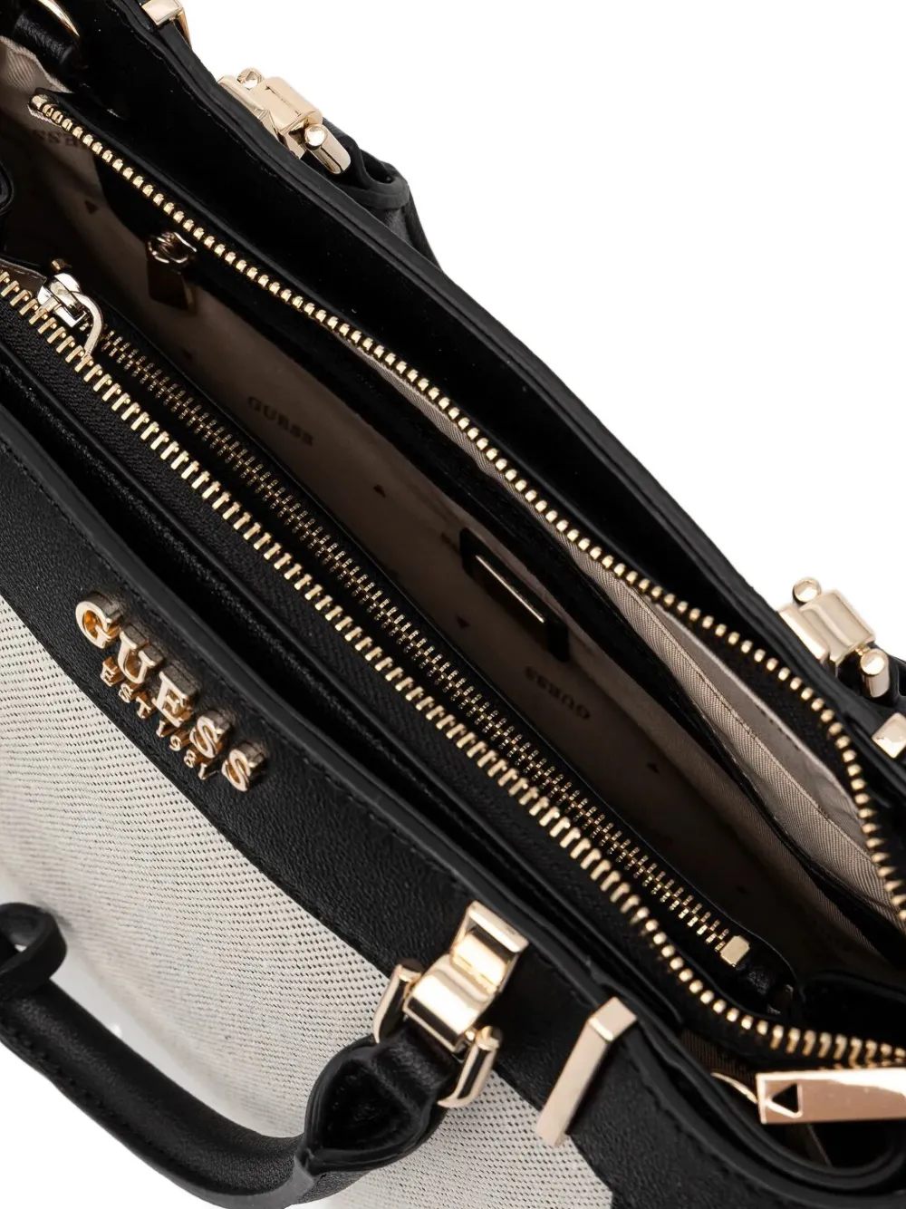 Guess Usa Canvas Tote Bag