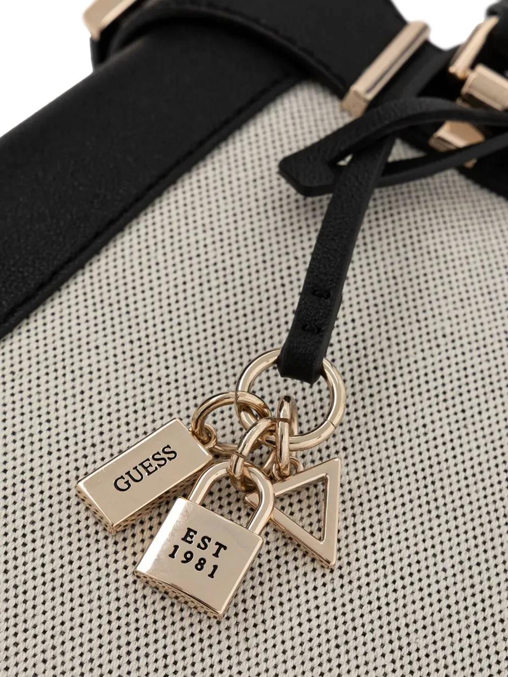 Guess Usa Canvas Tote Bag