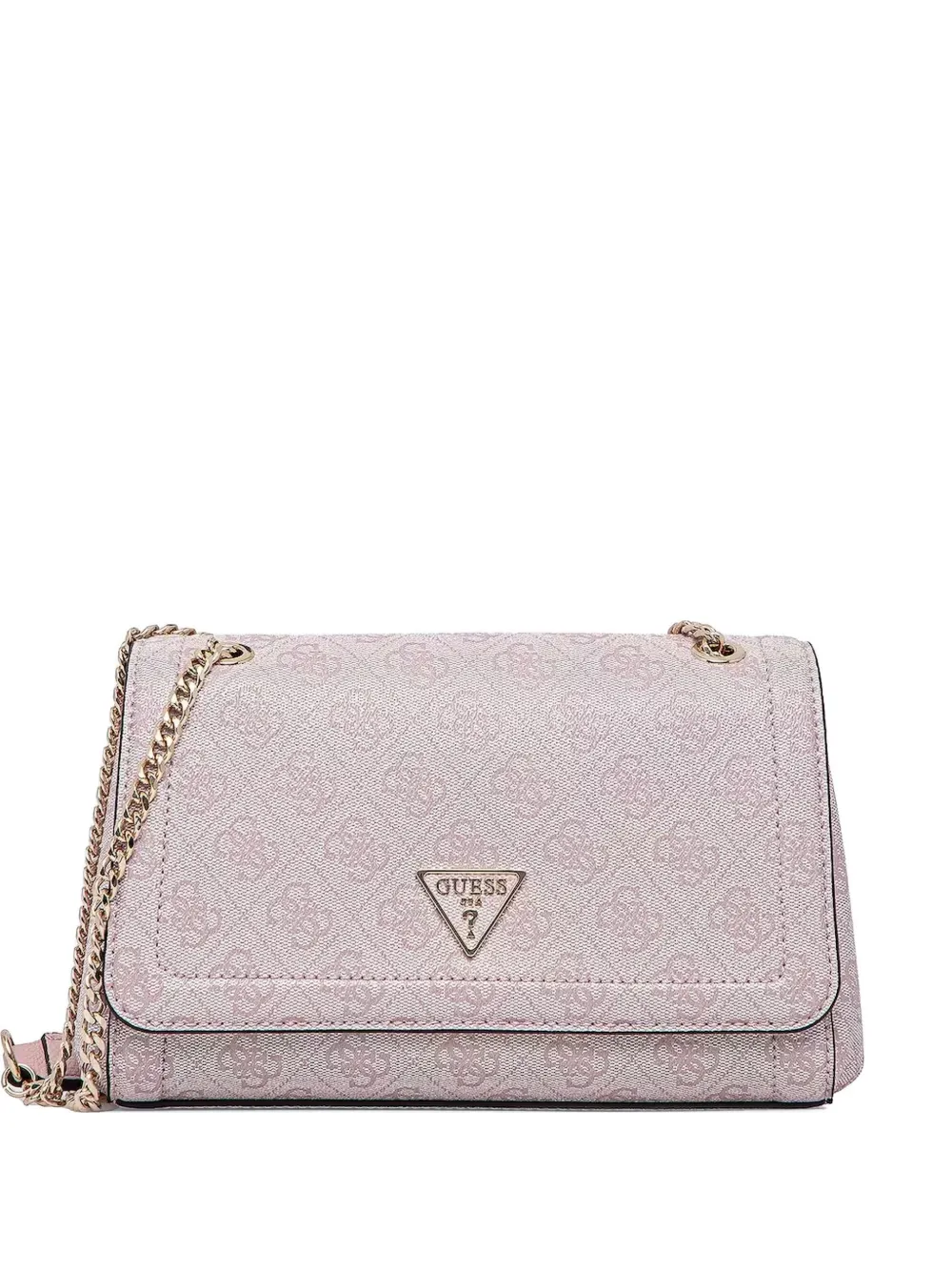 GUESS USA Tas met logoprint en omslag Roze