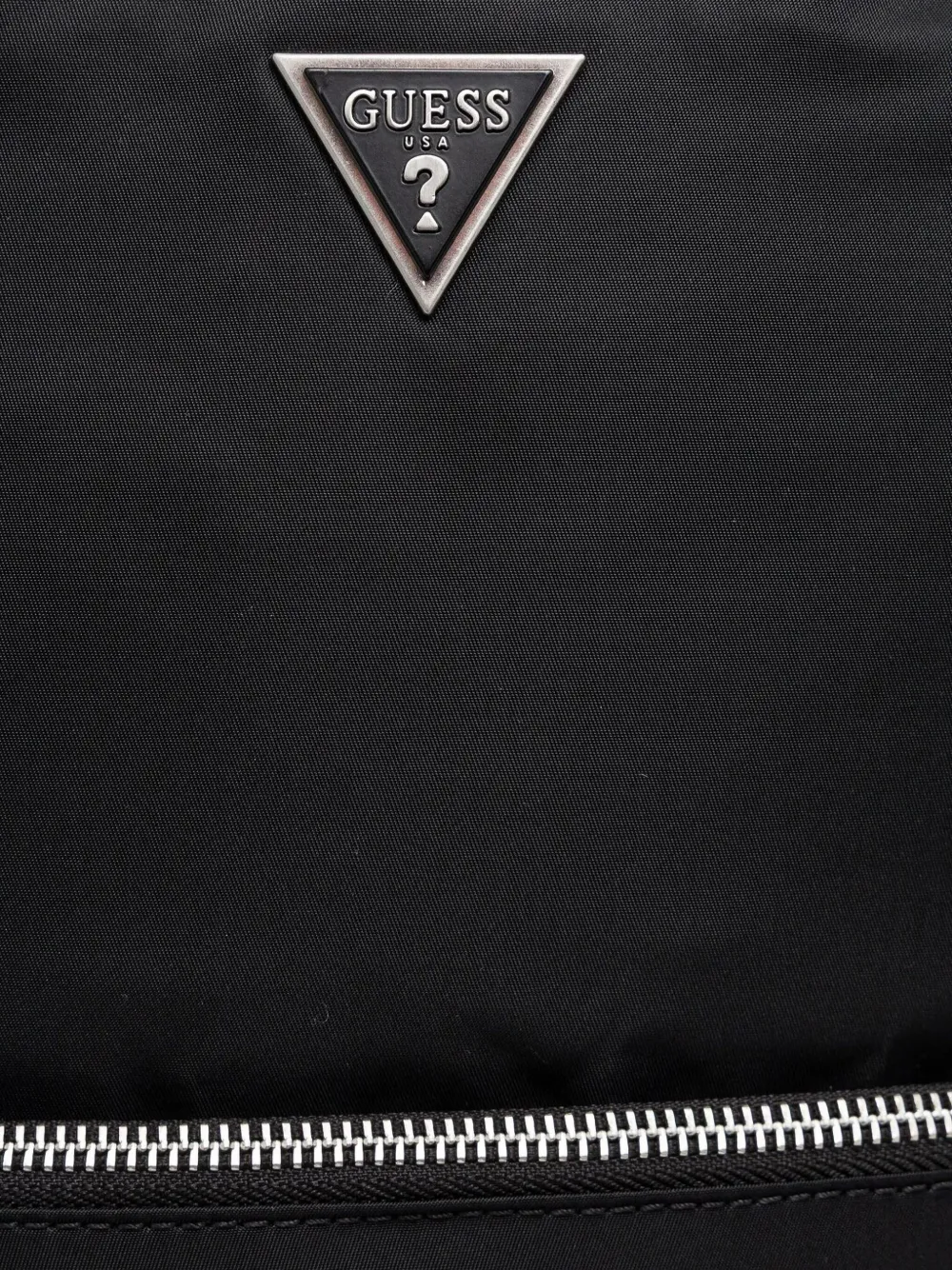 GUESS USA Nylon rugzak met logoplakkaat Zwart