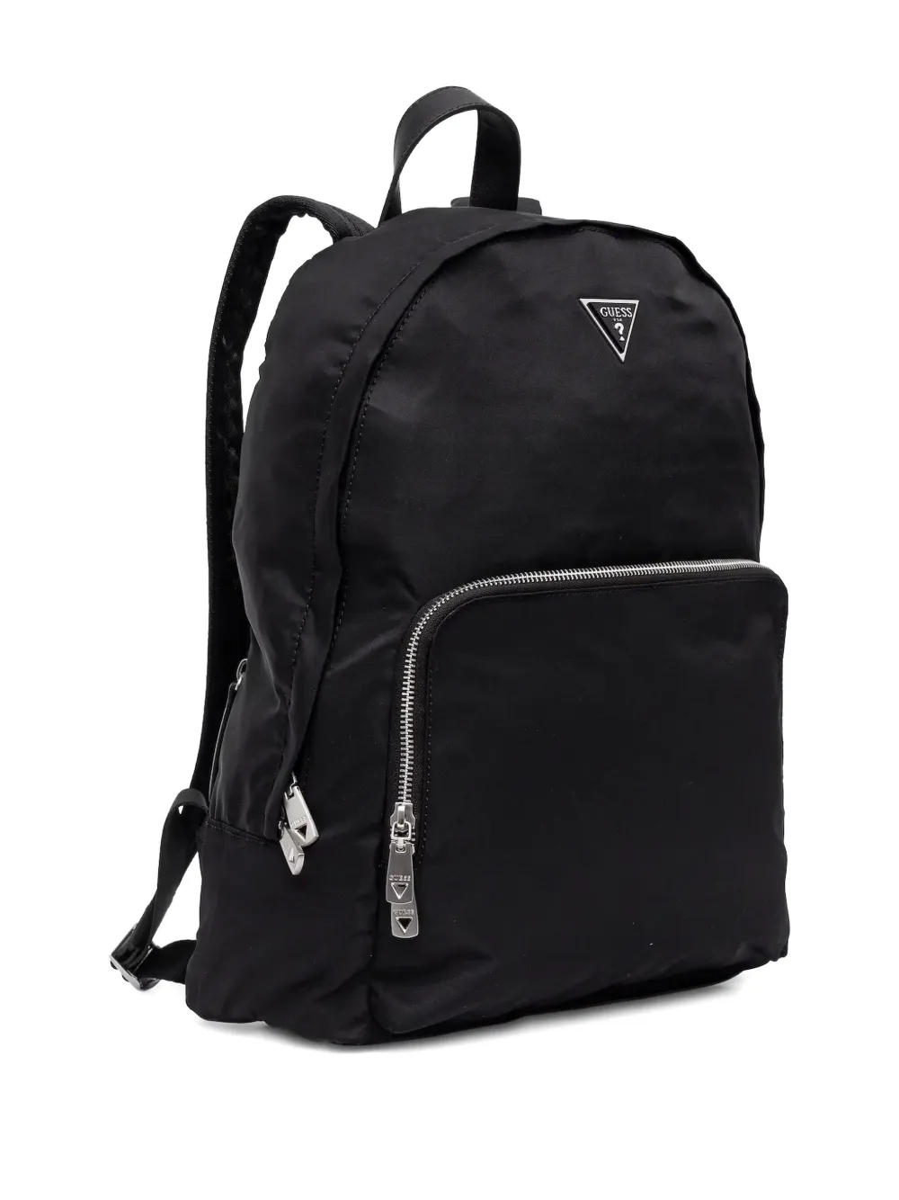 GUESS USA Nylon rugzak met logoplakkaat - Zwart