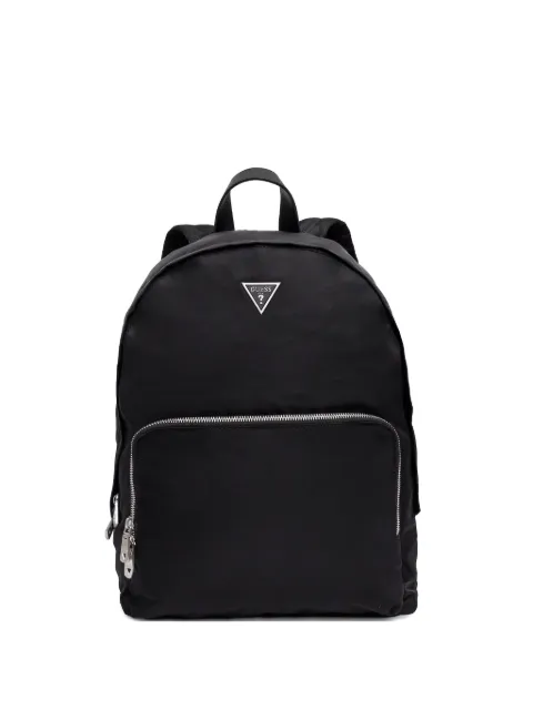 GUESS USA mochila de nylon con placa del logo