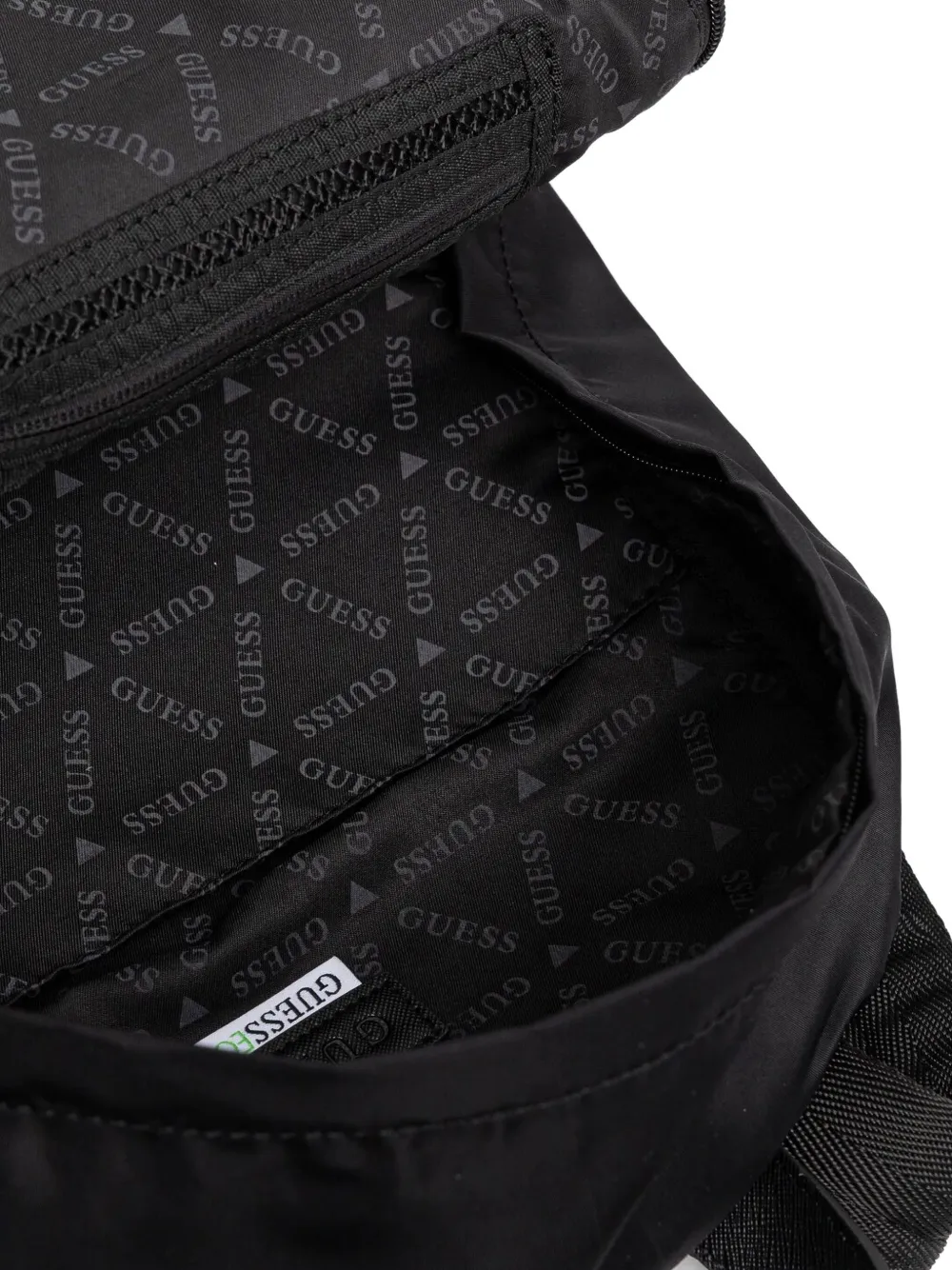 GUESS USA Nylon rugzak met logoplakkaat Zwart