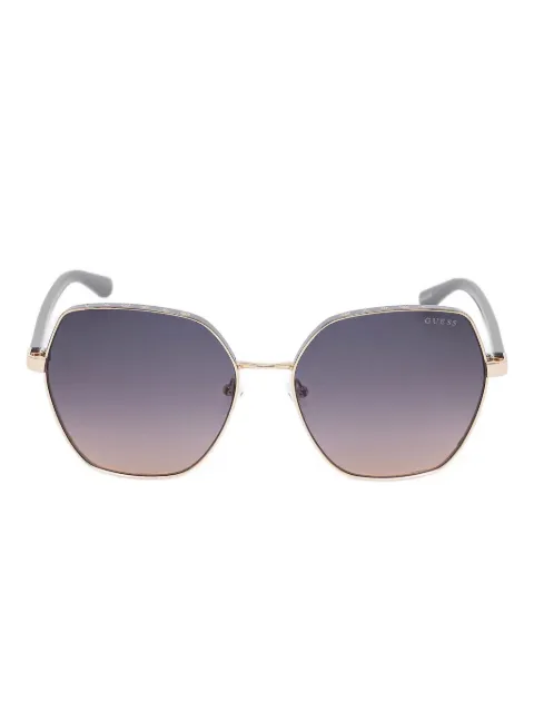 GUESS EYEWEAR geometric-frame sunglasses