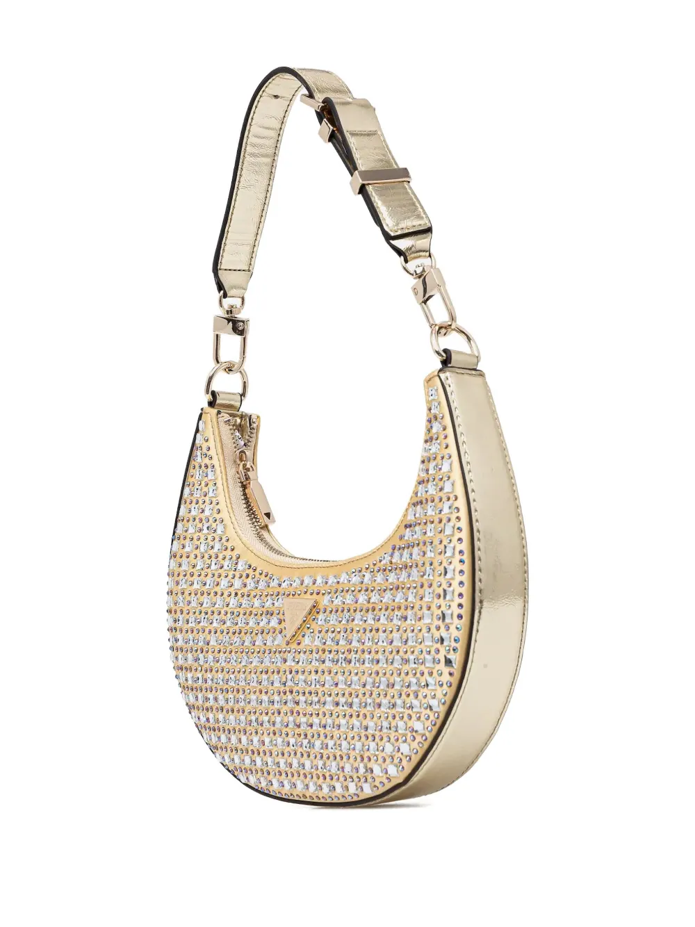 GUESS USA rhinestone-embellished tote bag - Goud