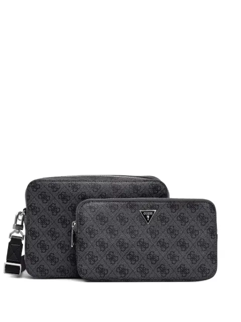 GUESS USA طقم باوتش بسحاب وطبعة مونوغرام