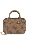 GUESS USA mini Lorelei monogram-print tote - Brown