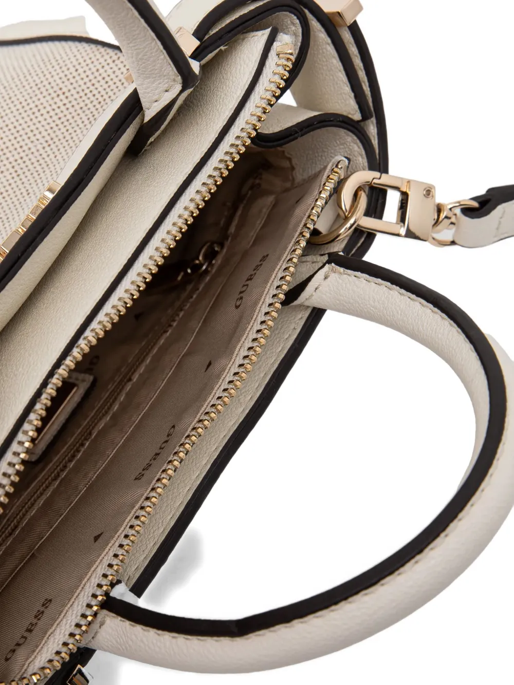 GUESS USA Anadela mini-shopper Wit