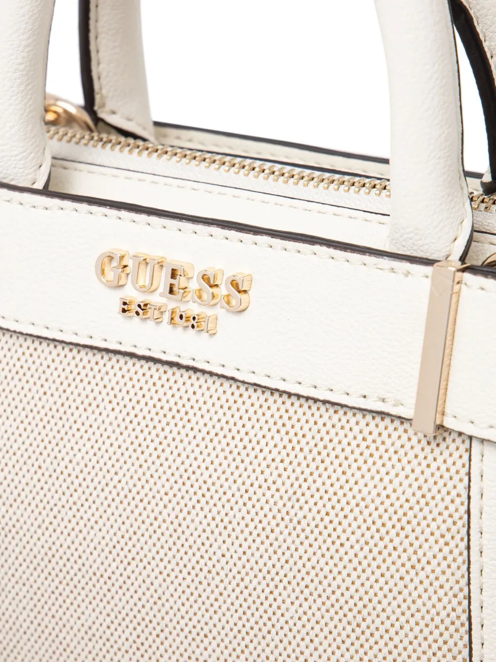 GUESS USA Anadela mini-shopper Wit