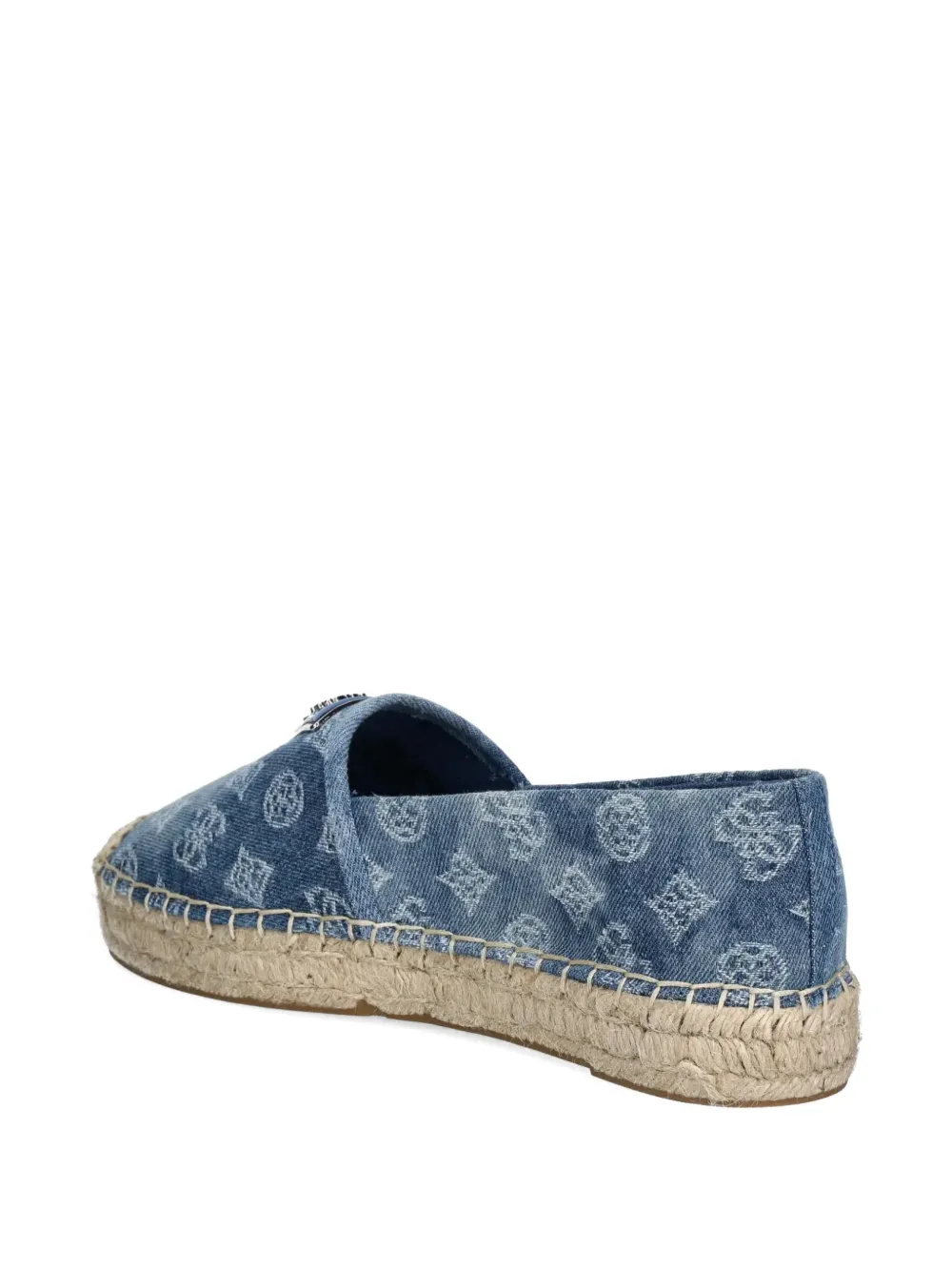 GUESS USA JOLANDON DENIM FLAT ESPADRILLES 