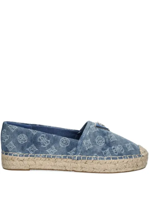 GUESS USA Jolandon denim flat espadrilles