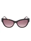GUESS EYEWEAR cat-eye sunglasses - Red
