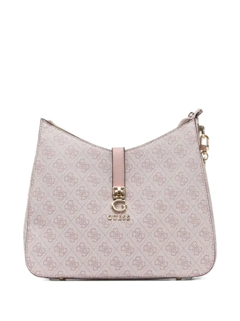 GUESS USA Zamira logo-printed shoulder bag