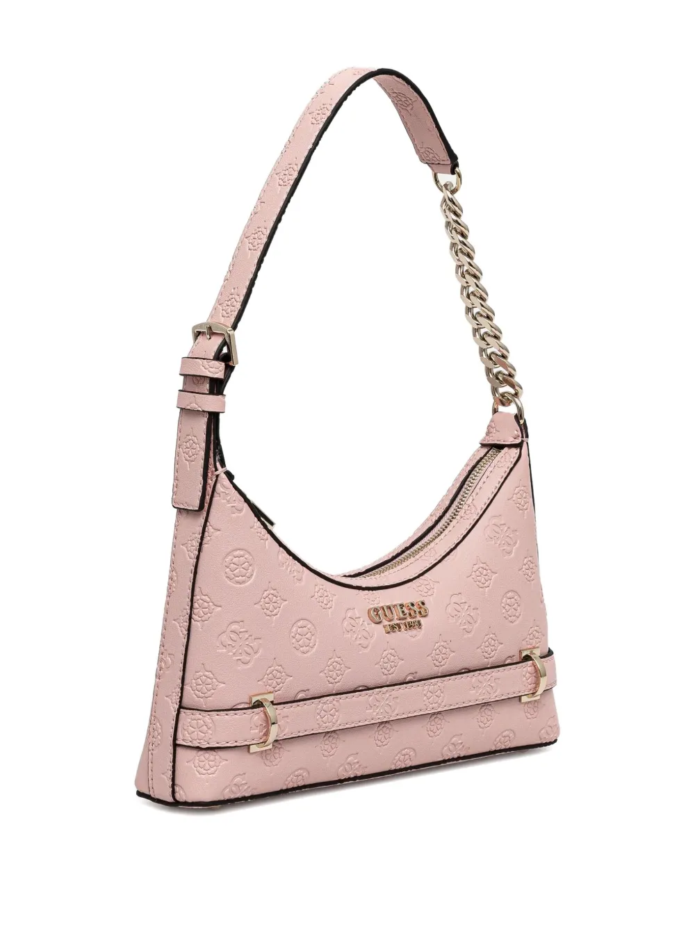 GUESS USA logo-plaque tote bag - Roze