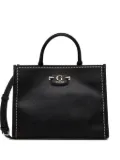 GUESS USA Nastra leather tote bag - Black