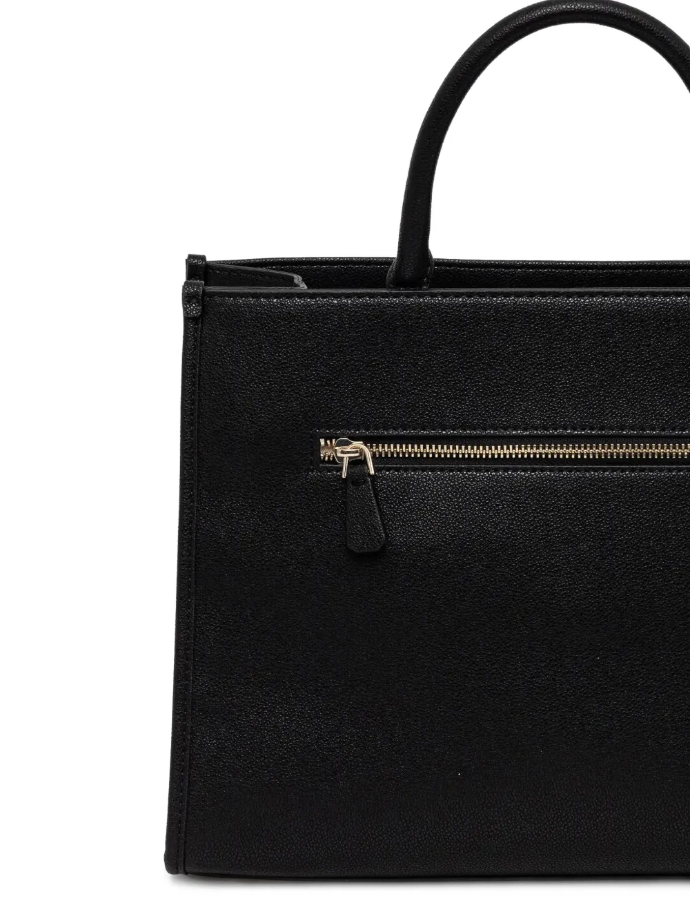 GUESS USA Gewatteerde leren tas met handvat Zwart