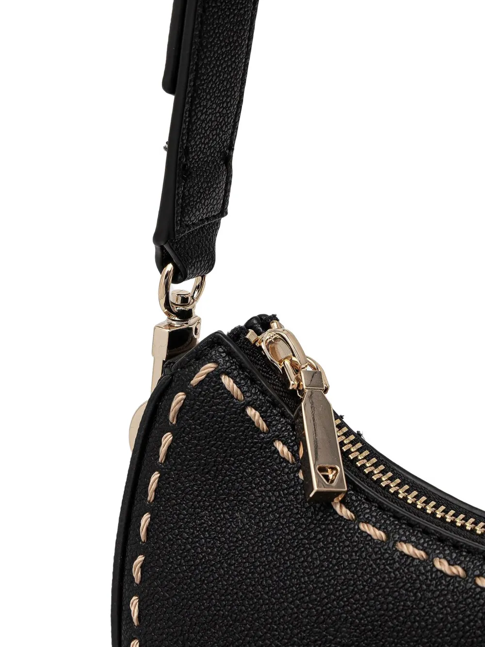GUESS USA Semi-ronde schoudertas Zwart
