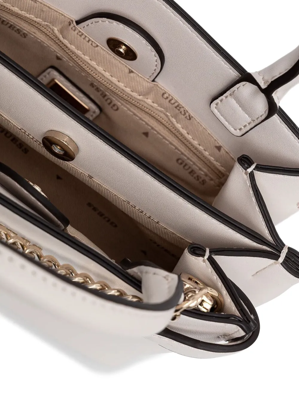 GUESS USA Lorelei mini-shopper Beige