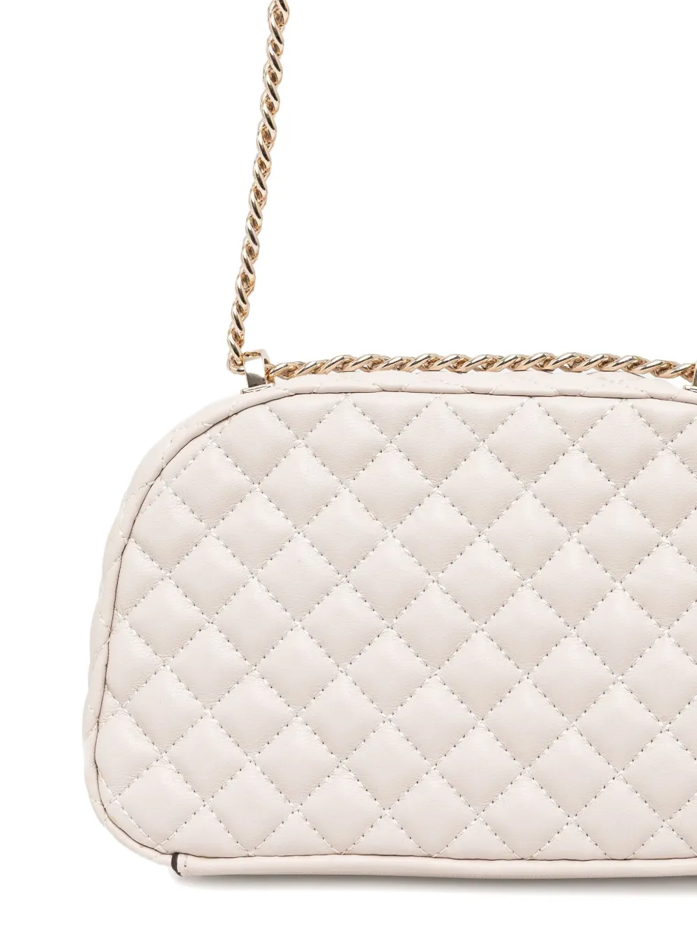 GUESS USA quilted cross body bag Beige