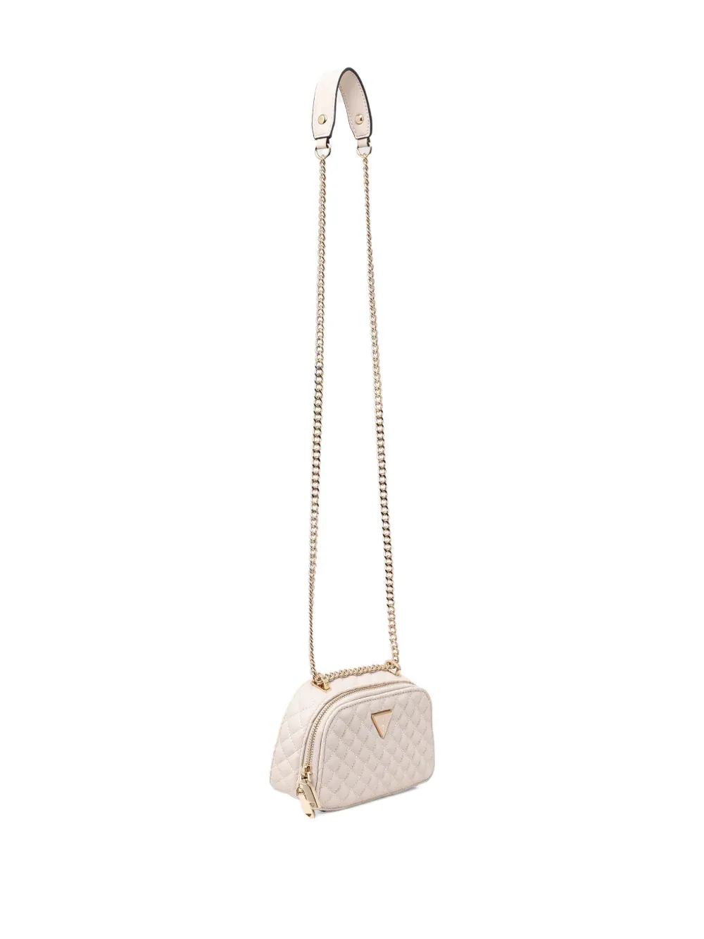 GUESS USA quilted cross body bag Beige