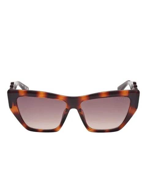 GUESS EYEWEAR cat eye-solbriller med kabelled