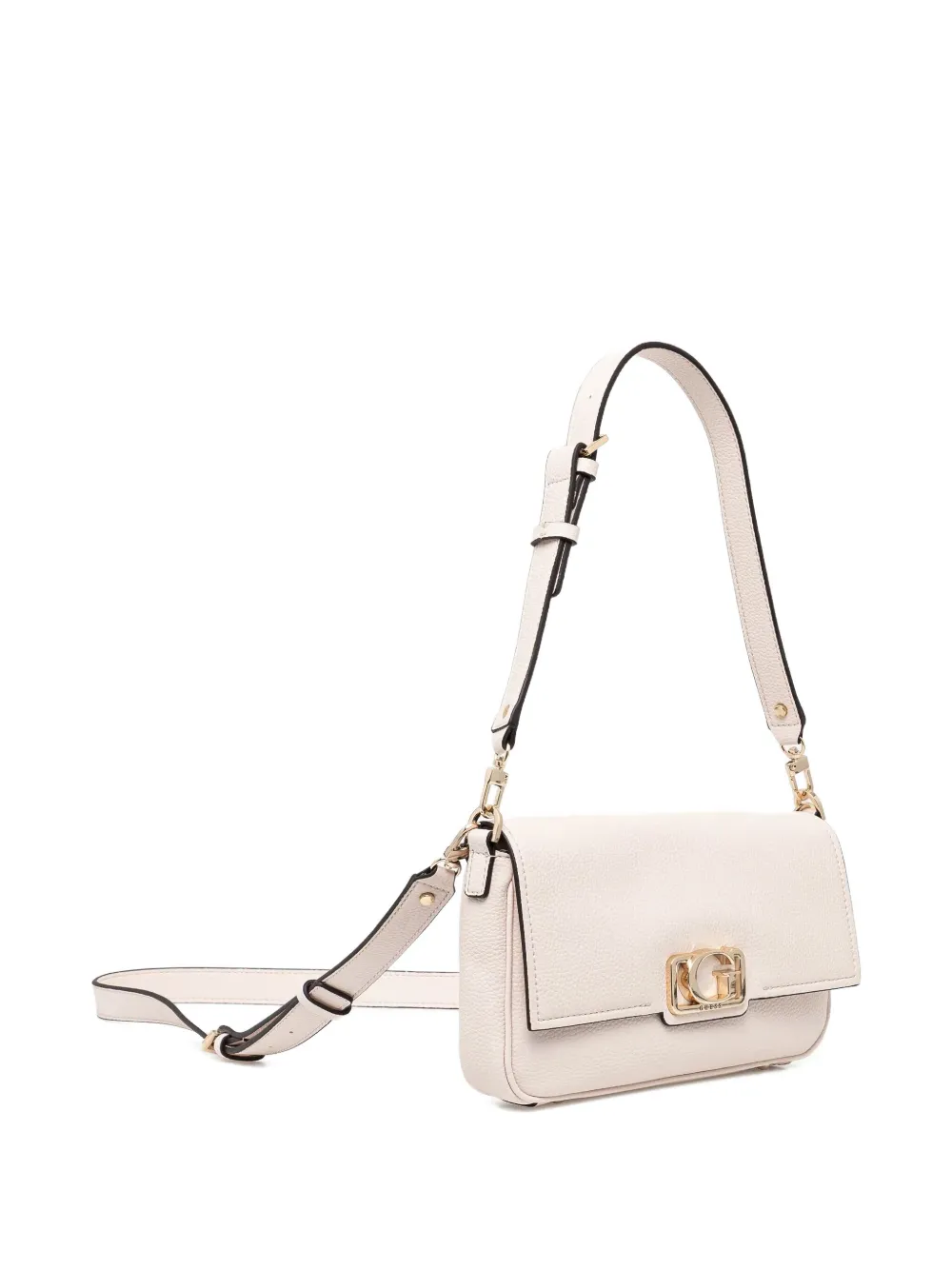 GUESS USA Anadela crossbodytas met logoplakkaat Wit