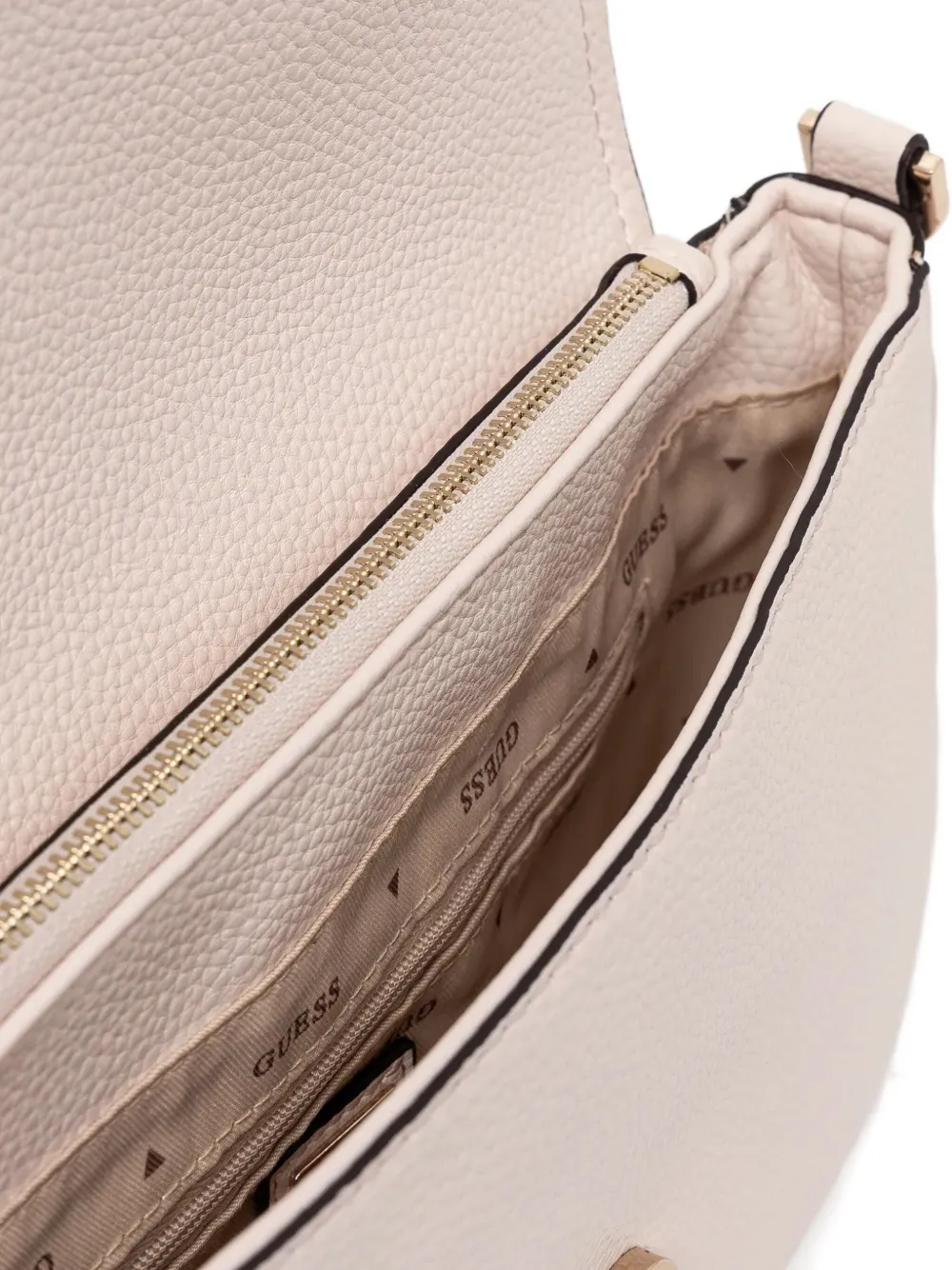 GUESS USA Anadela crossbodytas met logoplakkaat Wit