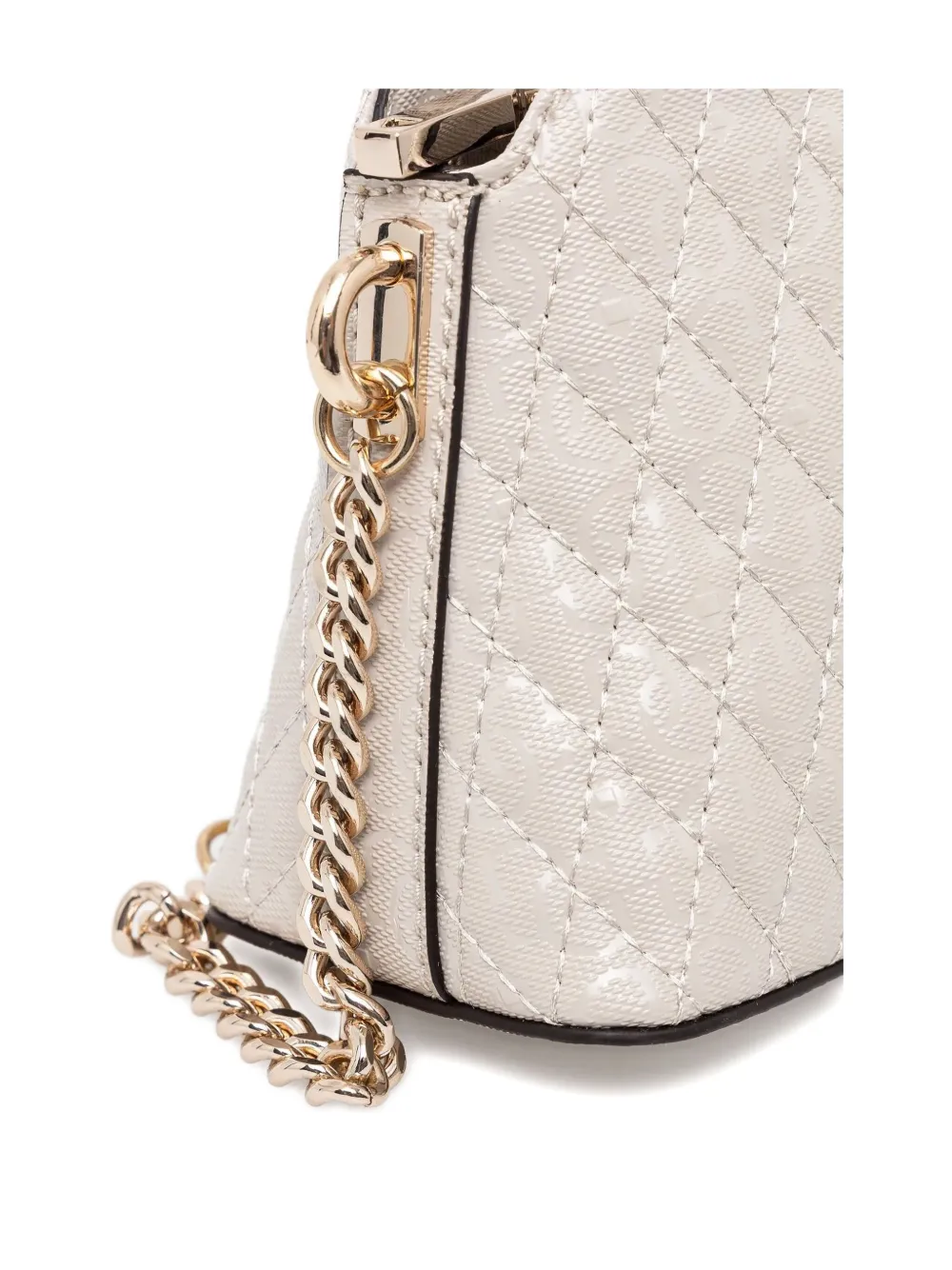 GUESS USA Gewatteerde crossbodytas Beige