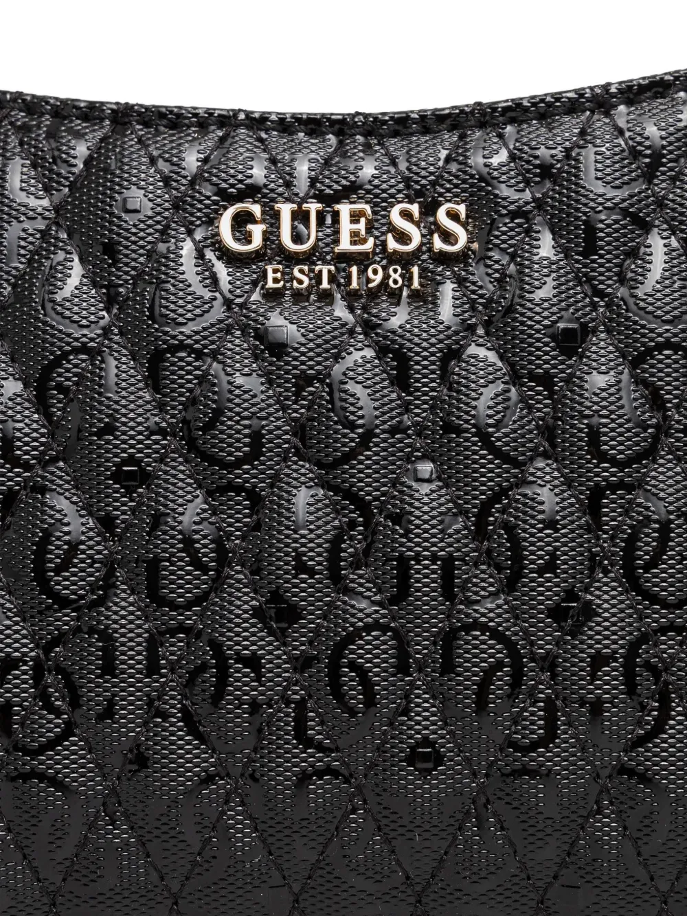 GUESS USA Gewatteerde schoudertas Zwart