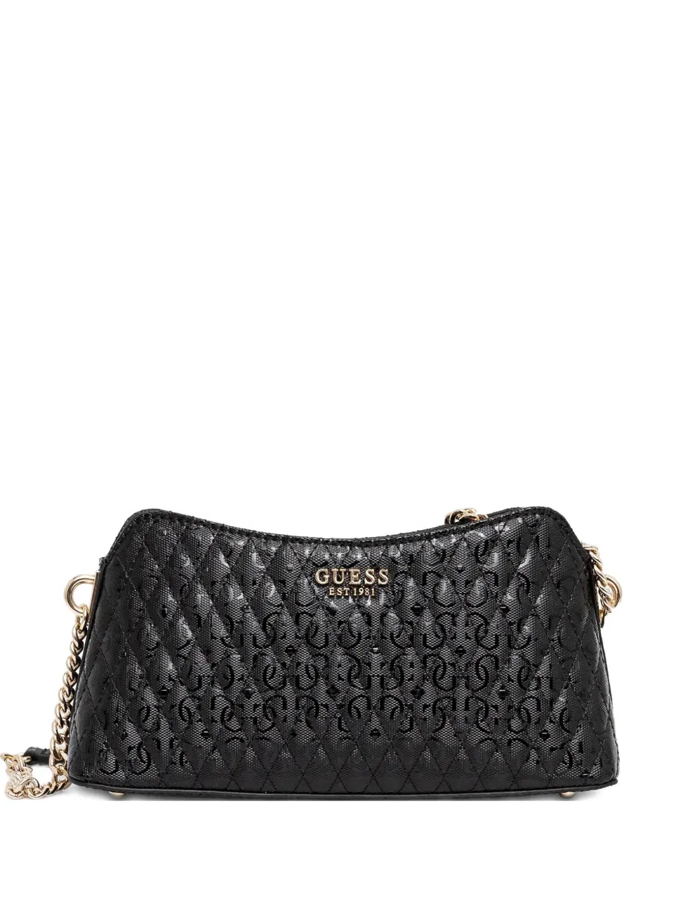GUESS USA quilted shoulder bag | Black | Image 1