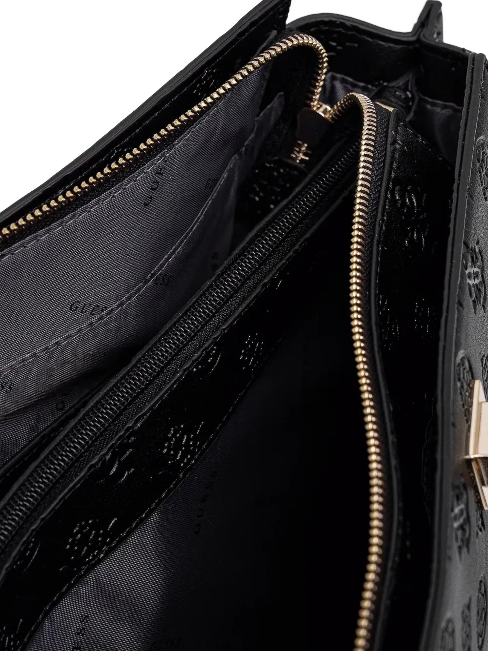 GUESS USA Reistas met monogram Zwart