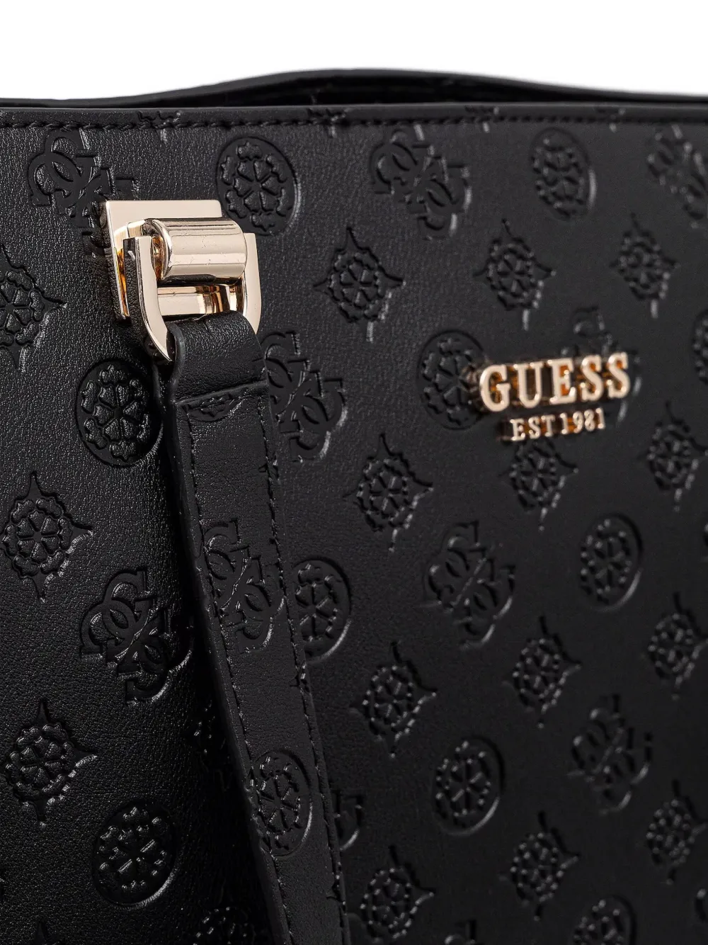 GUESS USA Reistas met monogram Zwart