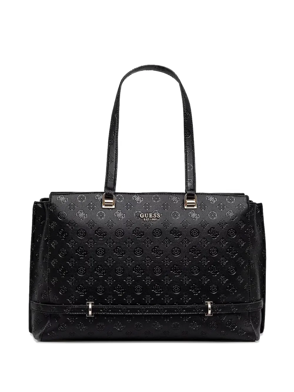 GUESS USA Reistas met monogram Zwart