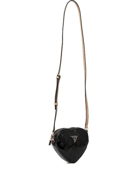 GUESS USA heart-shaped logo-plaque mini bag