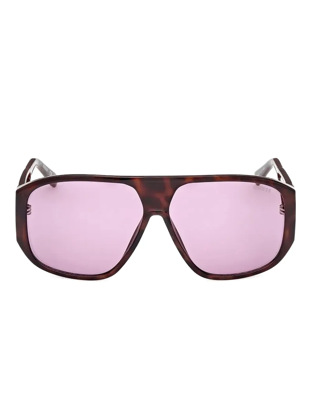 GUESS EYEWEAR Zonnebril met piloten montuur Bruin