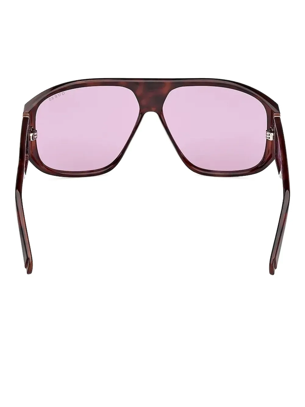 GUESS EYEWEAR Zonnebril met piloten montuur Bruin