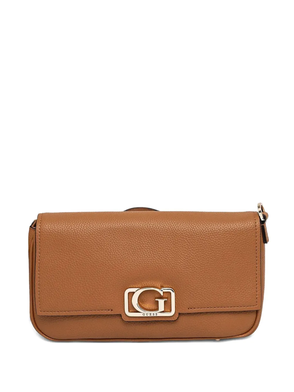 GUESS USA Crossbodytas met logoplakkaat Bruin