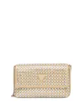 GUESS USA Zaine rhinestone-embellished clutch bag - Gold