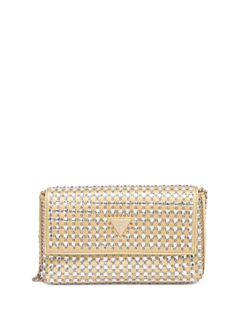 GUESS USA Zaine rhinestone-embellished clutch bag