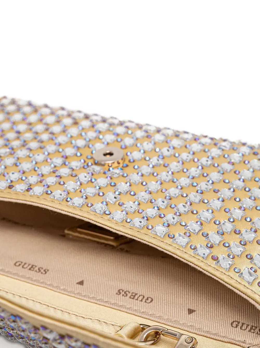 GUESS USA Tas verfraaid met stras Goud