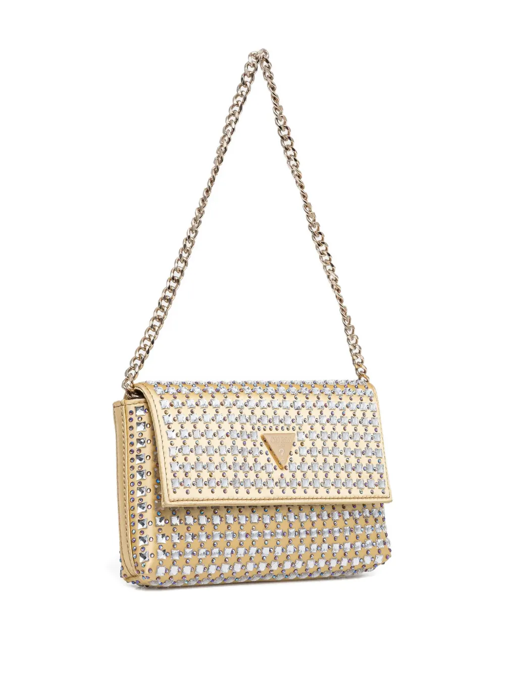 GUESS USA Tas verfraaid met stras - Goud