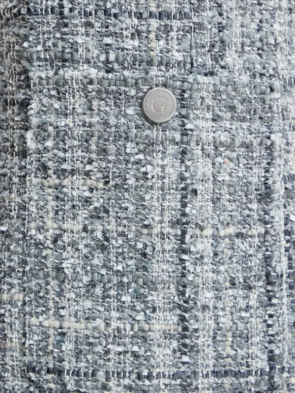 GUESS USA ツイード ベスト | グレー | FARFETCH JP