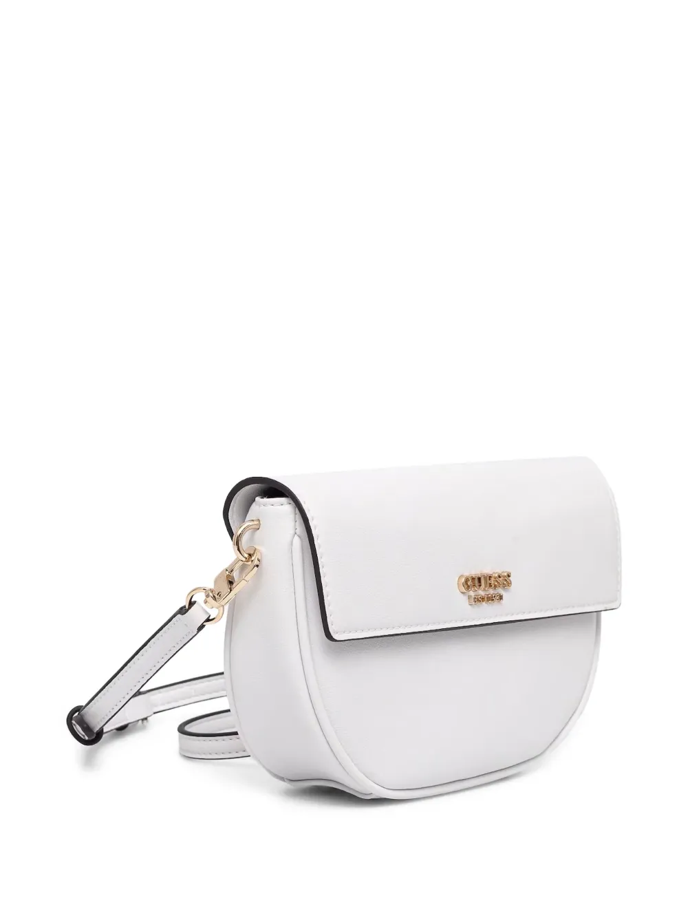 GUESS USA Ovalen crossbodytas Wit