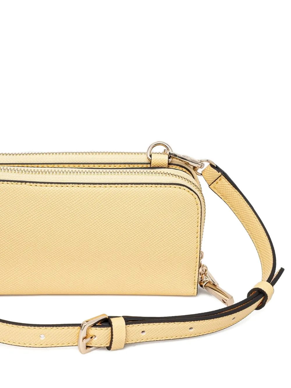 GUESS USA Crossbodytas met logoplakkaat Geel