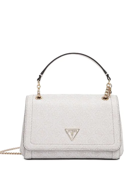 GUESS USA monogrammed flap shoulder bag