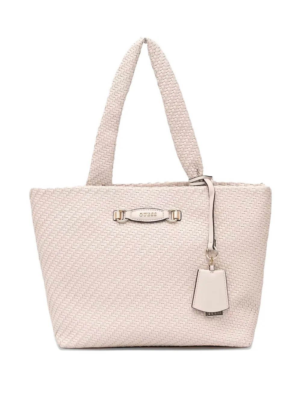 GUESS USA Francy woven tote bag | Neutrals | Image 1