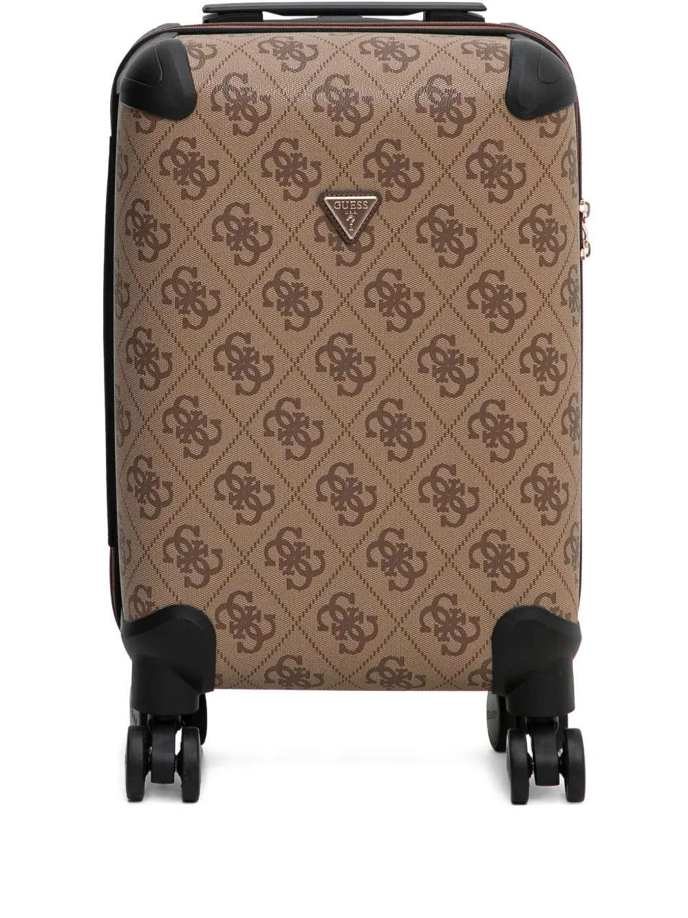 GUESS USA Berta 4G reistas met logo Bruin